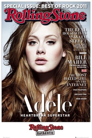 Heartbreak Superstar - Adele Rolling Stone Cover
