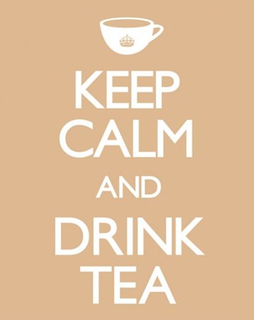 Keep Calm and Drink Tea, Keep Calm and Carry On - PopArtUK