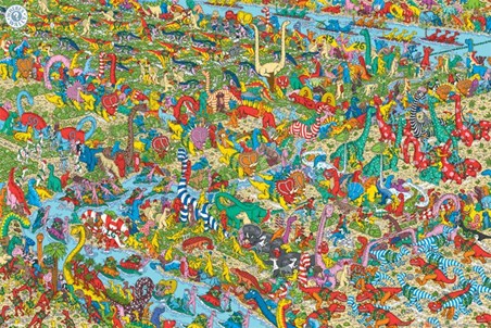The Jurassic Games - Where's Wally