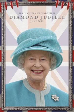 jubilee diamond queen poster her majesty