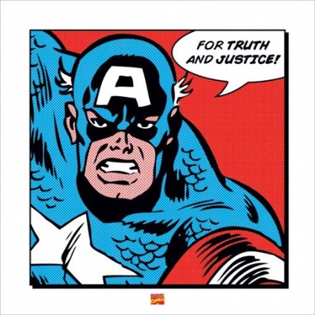 For Truth And Justice - Captain America