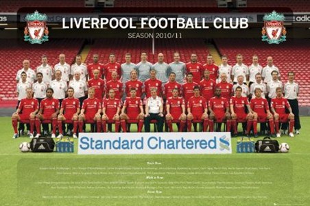 Team Photo 2010/11 - Liverpool FC