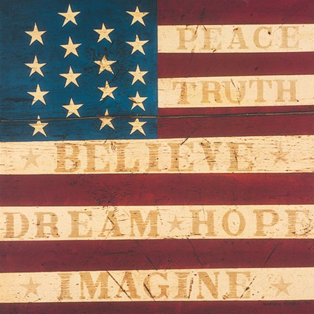 Inspired Colonial Flag - Warren Kimble