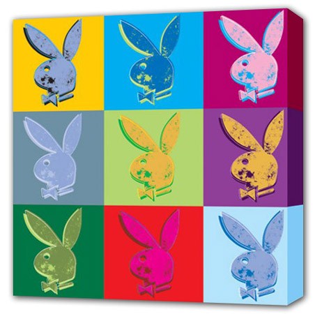 Pop Art Playboy - Playboy Bunny Canvas