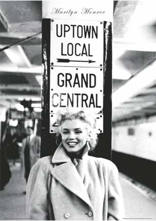 Grand Central Station, New York City - Marilyn Monroe