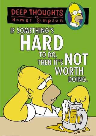 Homer Simpson, Deep Thoughts - The Simpsons