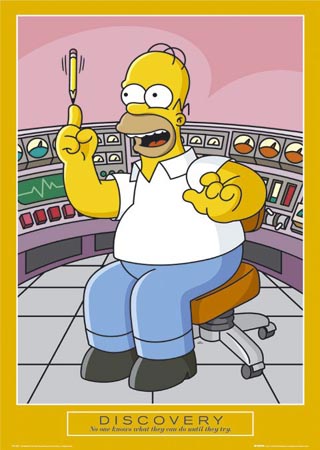 Homer Simpson, Discovery - The Simpsons