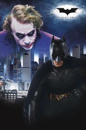 Batman and The Joker - Batman - The Dark Knight