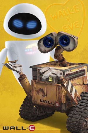Wall-E and Eve - Disney Pixar's Wall-E