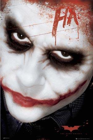 Ha (Close Up of The Joker) - Batman: The Dark Knight
