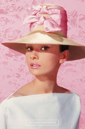 Pretty in Pink - Audrey Hepburn