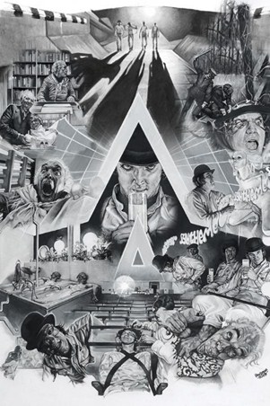 Clockwork Orange Collage - Paul Stone