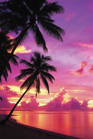 Tahitian Sunset - Landscape Photography
