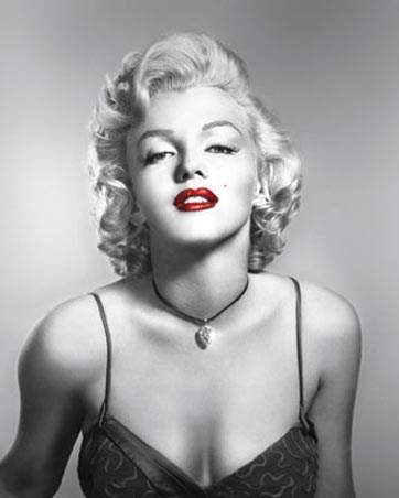 Red Lips - Marilyn Monroe