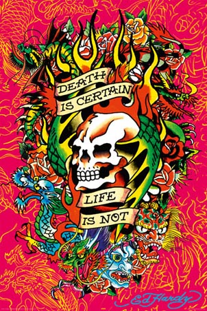 Death is Certain - Ed Hardy