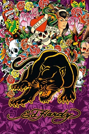 Black Panther - Ed Hardy
