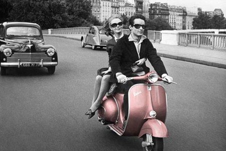City Of Romance - Scooter In Paris
