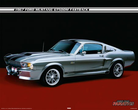 1967 Ford Mustang GT500M Fastback - Right Foot Fanatics