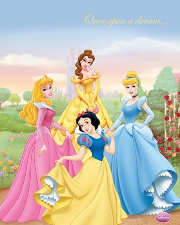 Disney Princesses, Once Upon a Dream… - PopArtUK