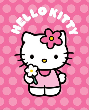Pink and Spotty - Hello Kitty