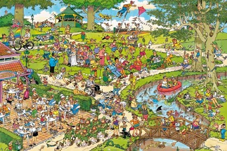 The Park - Jan Van Haasteren