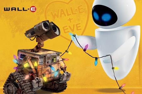 Robots in Love - Wall-E + Eve