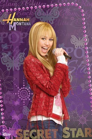 She's a Secret Star, Hannah Montana - PopArtUK