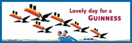 Lovely Day for a Guinness - Guinness Toucans