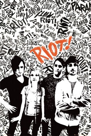 Paramore's Riot! Album Cover Artwork - Paramore