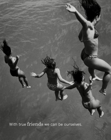 With True Friends We Can Be Ourselves - M.I.L.K. - Moments of Intimacy, Laughter and Kinship