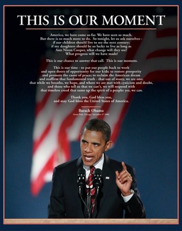 This is Our Moment Speech - Barack Obama