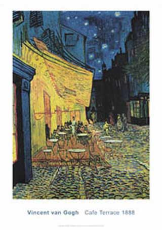 Cafe Terrace at Night, 1888 - Vincent Van Gogh