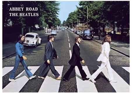 Abbey Road Album Cover - The Beatles