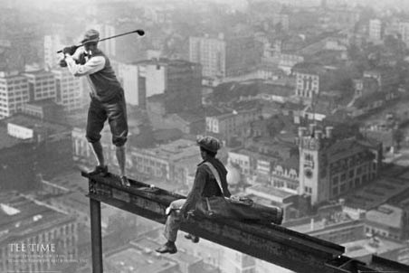 Tee Time - Men on a Girder