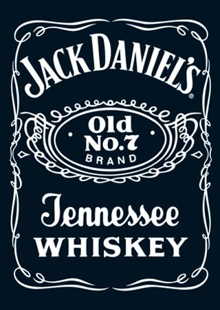 Whiskey Label - Jack Daniels
