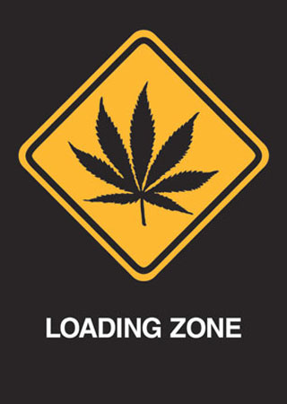 Loading Zone - Road Sign