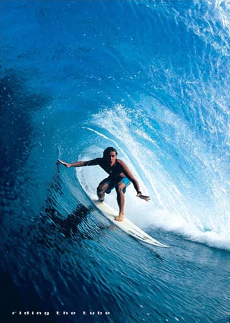 Riding the Tube - The Thrill of Surfing