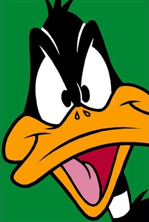 Daffy Duck, Warner Brothers Looney Tunes Poster - PopArtUK