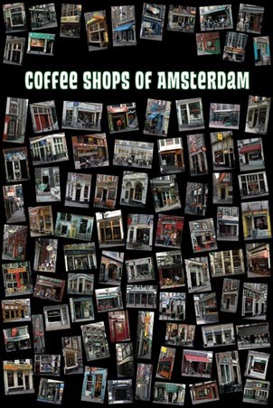Coffee Shops of Amsterdam - Amsterdam, Holland