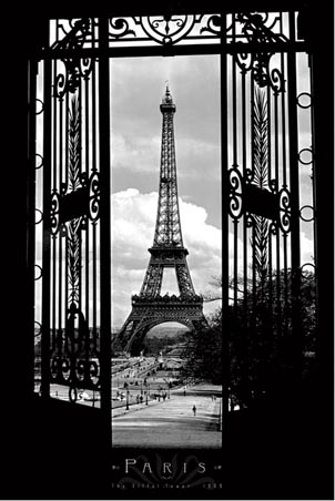 Eiffel Tower 1909 - Parisian Landmark, France