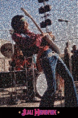 Jimi Hendrix Mosaic - Jimi Hendrix