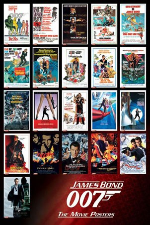 James Bond 007 – The Movie Posters - James Bond 007