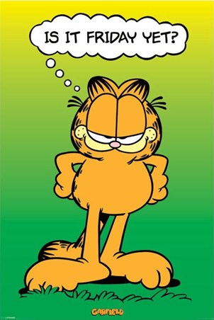 Is It Friday Yet? - Garfield