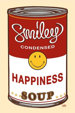 Happiness Soup - Pop Art Homage