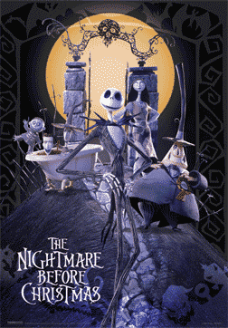 Jack Skellington, Sally and Cast - The Nightmare Before Christmas