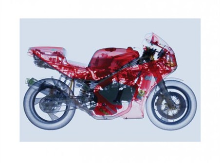 Mean Machine - X-Ray View of a Motorbike