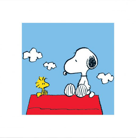 Snoopy and Woodstock - Charles Schultz's Peanuts