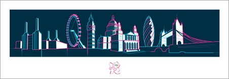 The London Skyline - London Olympics 2012