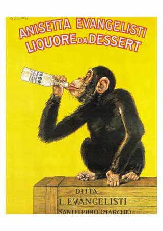 Liquor for Dessert - Anisetta Evangelisti