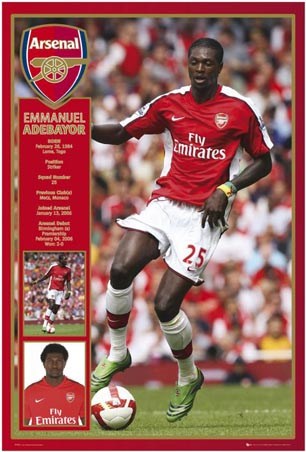 Emmanuel Adebayor - Arsenal Striker